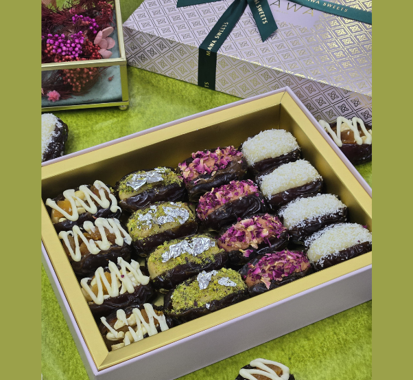 12-Piece Gourmet Stuffed Dates Collection