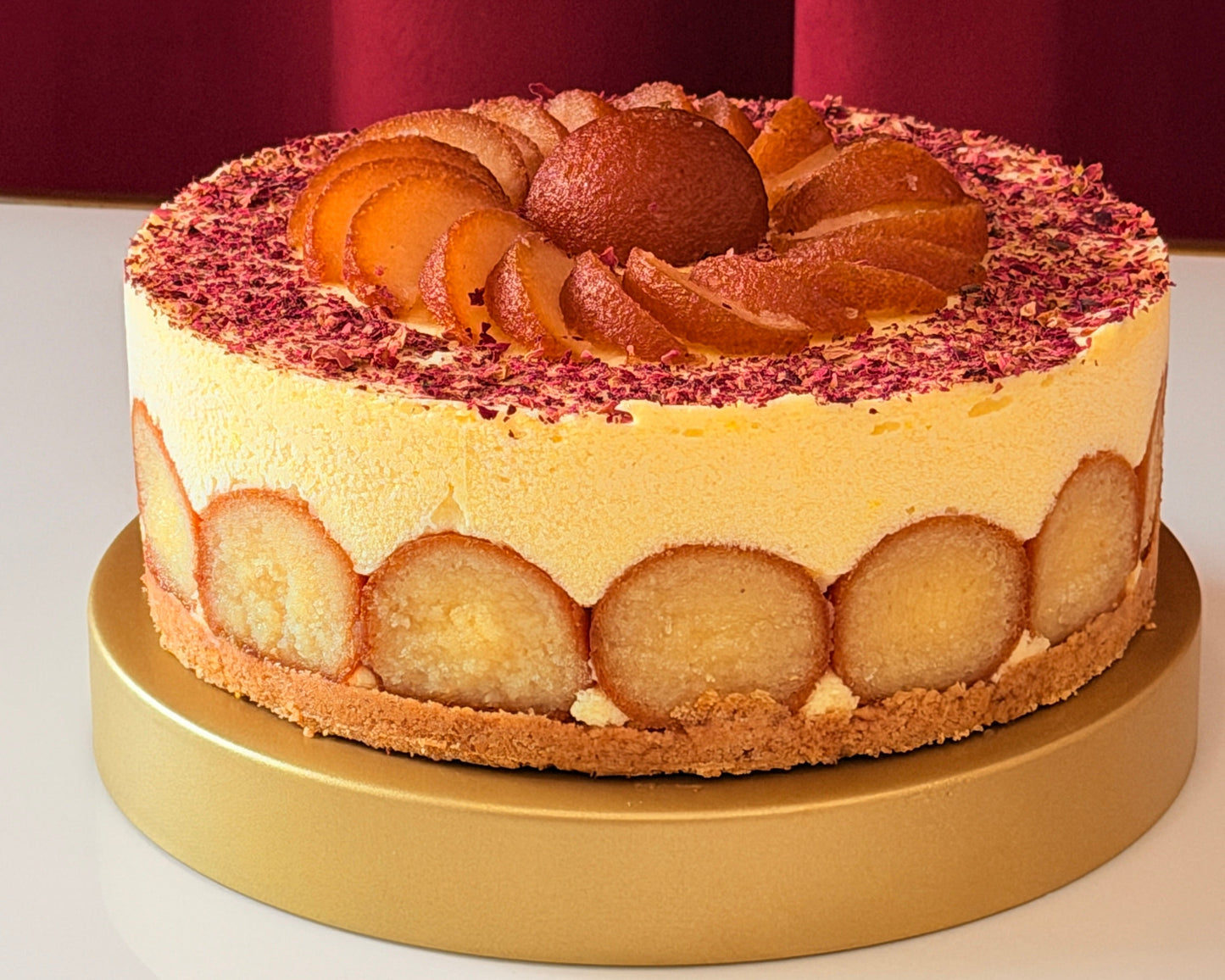 Gulab Jamun Cheesecake