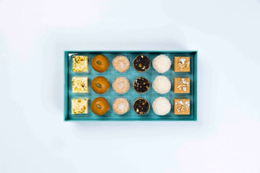 Mega Mithai Box | 18 Pieces