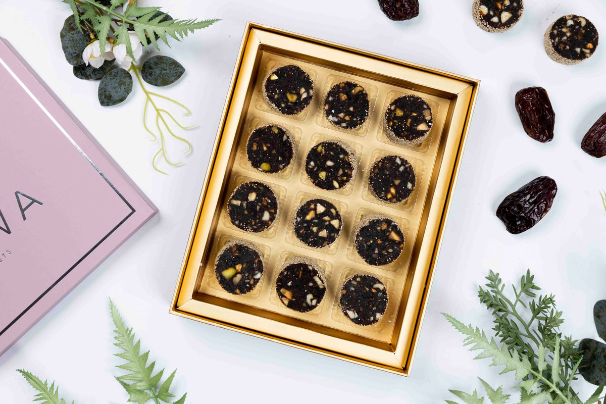 BOX OF 12 - Scrumptious Date & Nut