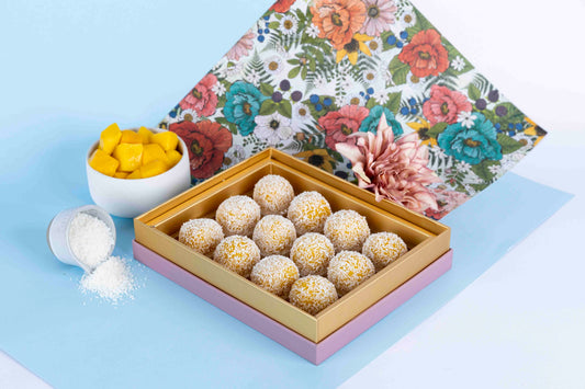 BOX OF 12 - Magnificent Mango Ladoo