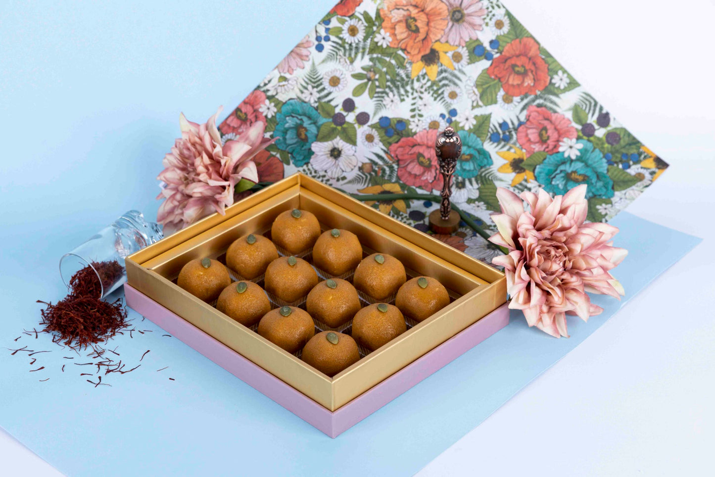 BOX OF 12 - Blissful Besan Ladoo